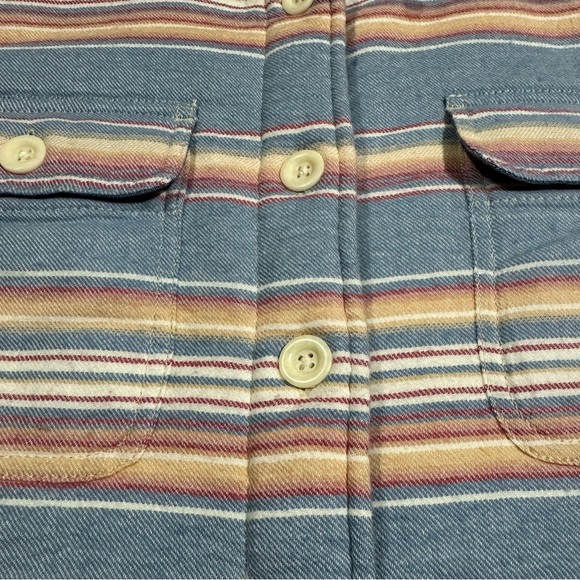 Faherty Mens High Pile Fleece Lined Shirt Jacket - MOS2212-HSP, Size Medium - Picture 5 of 10